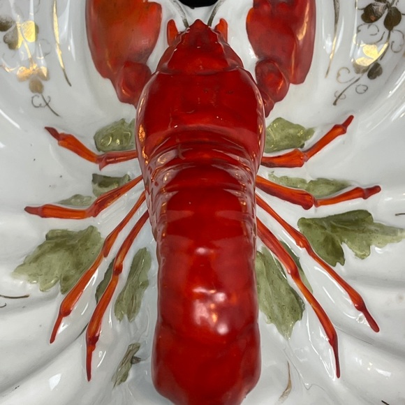 Antique Lobster porcelain dish - Picture 3 of 12